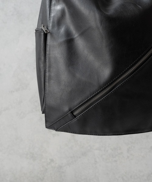 Slash zip shoulder bag/スラッシュジップショルダーバッグ