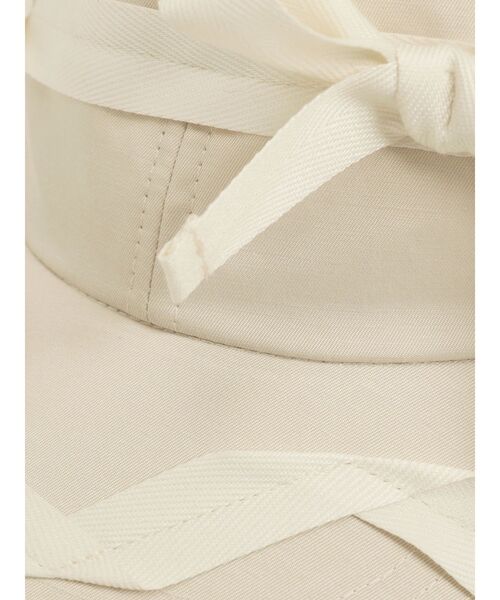 merry jenny(メリージェニー)の「ribbon ribbon cap(キャップ・レディース・ブラック/ベージュ・FREE)」の12枚目の写真