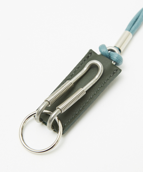 ED ROBERT JUDSON(エドロバートジャドソン)の「【ED ROBERT JUDSON / エドロバートジャドソン】Spring Clip Neck Holder(ネックレス・メンズ・グレー/ブラック/グリーン・フリー)」の8枚目の写真