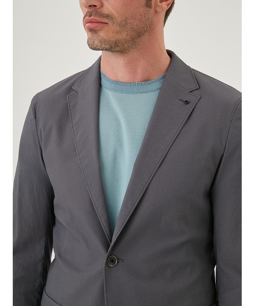 AOURE(アウール)の「MALPENSA AIR SETUP JACKET(テーラードジャケット・メンズ・ネイビー/ブラック/ライトベージュ/グレー/ダークグリーン・SMALL/MEDIUM/LARGE/X-LARGE)」の15枚目の写真