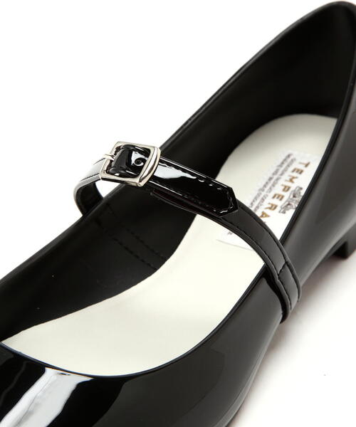 TEMPERATE（テンパレイト）の「TEMPERATE（テンパレイト）VELMA（レインシューズ・レディース・ブラック・37/38/39/40）」の6枚目の写真