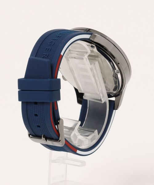 TOMMY HILFIGER(トミーヒルフィガー)の「【TOMMY HILFIGER】トミーヒルフィガー クォーツ メンズ 1791721 腕時計(アナログ腕時計・メンズ・ネイビー・FREE)」の4枚目の写真