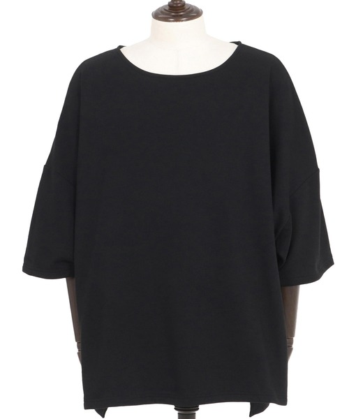 Magine(マージン)の「mt9600-Mini Sweat Fabric Boat Neck Pullover ボートネックTシャツ(Tシャツ/カットソー・メンズ・ブラック/ブラウン系その他/ベージュ系その他・44/46/48)」の11枚目の写真