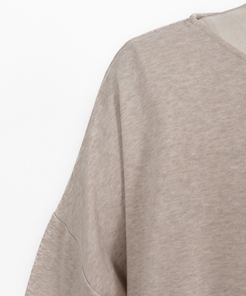 Magine(マージン)の「mt9600-Mini Sweat Fabric Boat Neck Pullover ボートネックTシャツ(Tシャツ/カットソー・メンズ・ブラック/ブラウン系その他/ベージュ系その他・44/46/48)」の6枚目の写真