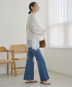 Levi's(リーバイス)【レディース】RIBCAGEフレア（デニムパンツ