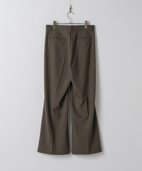 Wool mix semi baggy slacks/ウールミックスセミバギー