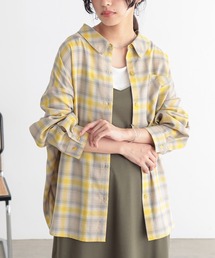 n'OrLABEL | 『オンブレーチェックシャツ』(シャツ/ブラウス)