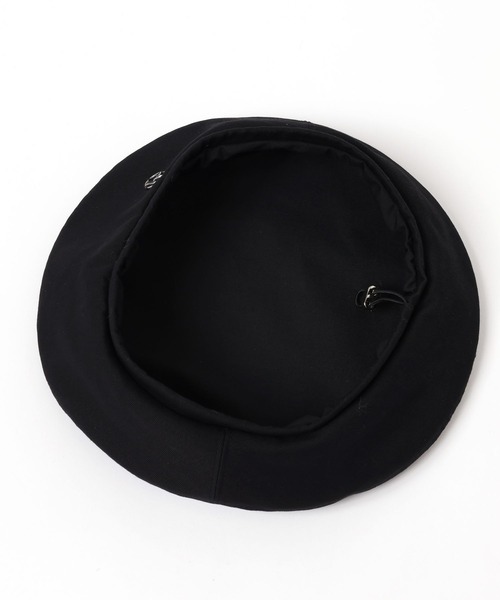 Heather（ヘザー）の「コットンベレー　326901（ハンチング/ベレー帽・レディース・ブラック・ONE SIZE）」の4枚目の写真