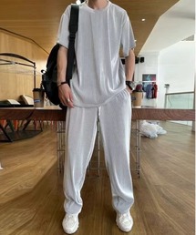 【2点SET】スムーステック セットアップ Tシャツ＆イージーパンツ