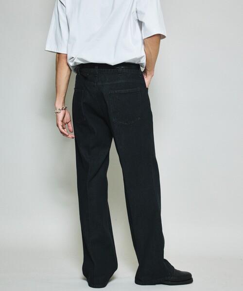 FREAK'S STORE(フリークスストア)の「限定展開 セミフレア デニムパンツ(デニムパンツ・メンズ・ブラウン/ネイビー/チャコールグレー/ブラック・SMALL/MEDIUM/LARGE)」の22枚目の写真