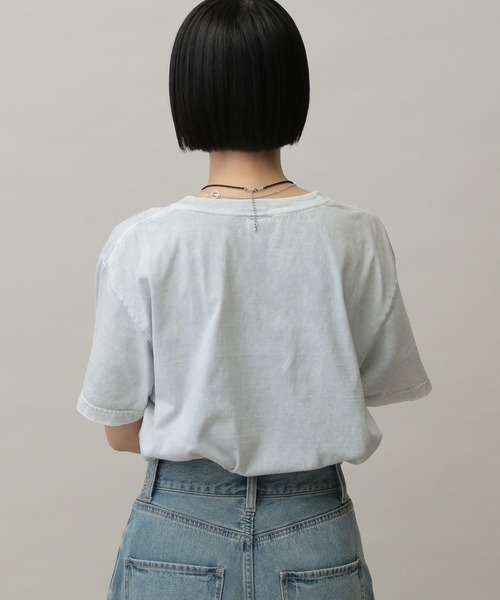 A part by（アパートバイ）の「【セレクト】STAR&STRIPEカコウTシャツ（Tシャツ/カットソー・レディース・ライトベージュ/ブルー系その他2・FREE）」の12枚目の写真