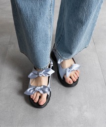 Fabby fabby | スニーカーソールリボンベルトサンダル(サンダル)