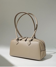 tone（トーン）の「【 NiiNa / ニーナ 】高品質牛革 クラシック ロングハンドル ミニボストンバッグ（ボストンバッグ）」