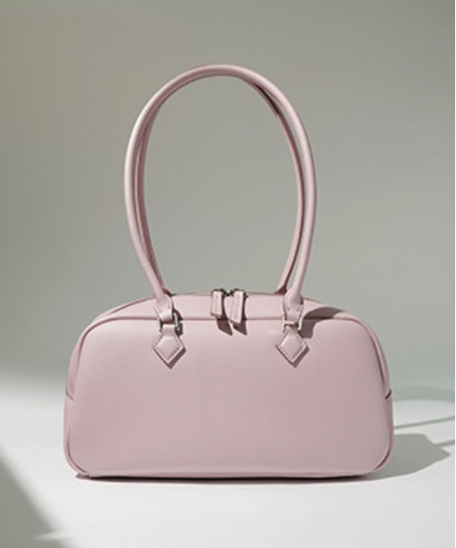 NiiNa(ニーナ)の「【 NiiNa / ニーナ 】高品質牛革 クラシック ロングハンドル ミニボストンバッグ(ボストンバッグ・レディース・グリーン/ブラック/ホワイト/ベージュ・FREE)」の6枚目の写真