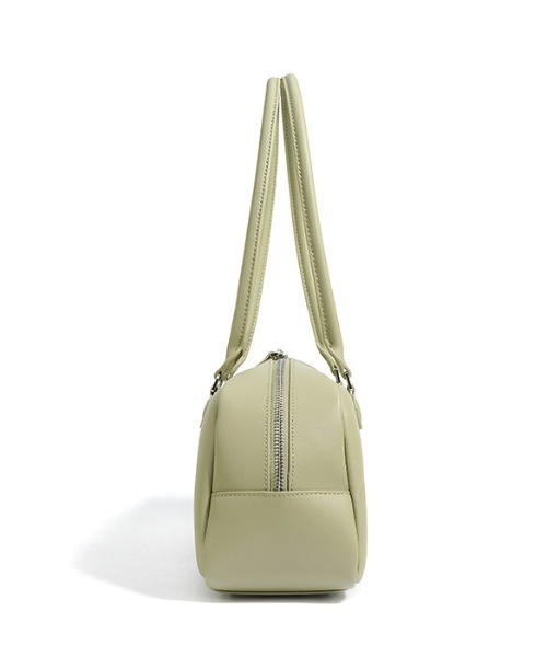 NiiNa(ニーナ)の「【 NiiNa / ニーナ 】高品質牛革 クラシック ロングハンドル ミニボストンバッグ(ボストンバッグ・レディース・グリーン/ブラック/ホワイト/ベージュ・FREE)」の14枚目の写真