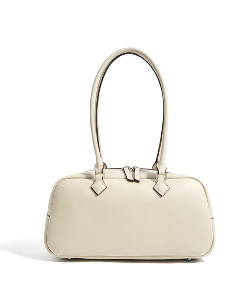 NiiNa(ニーナ)の「【 NiiNa / ニーナ 】高品質牛革 クラシック ロングハンドル ミニボストンバッグ(ボストンバッグ・レディース・グリーン/ブラック/ホワイト/ベージュ・FREE)」の16枚目の写真