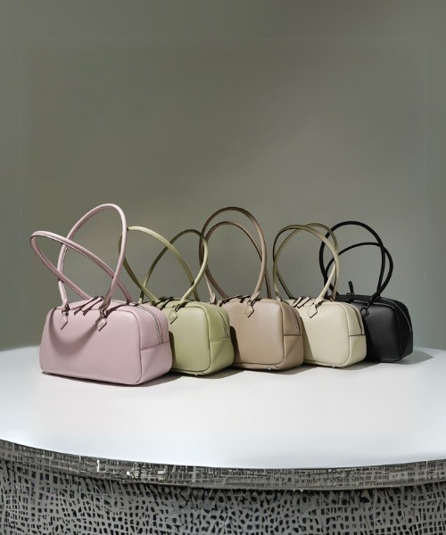 NiiNa(ニーナ)の「【 NiiNa / ニーナ 】高品質牛革 クラシック ロングハンドル ミニボストンバッグ(ボストンバッグ・レディース・グリーン/ブラック/ホワイト/ベージュ・FREE)」の20枚目の写真