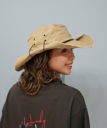 milsa（ミルサ）の「milsa/ミルサ ハット ブリムロールアップ テンガロンハット 251061214（ハット）」