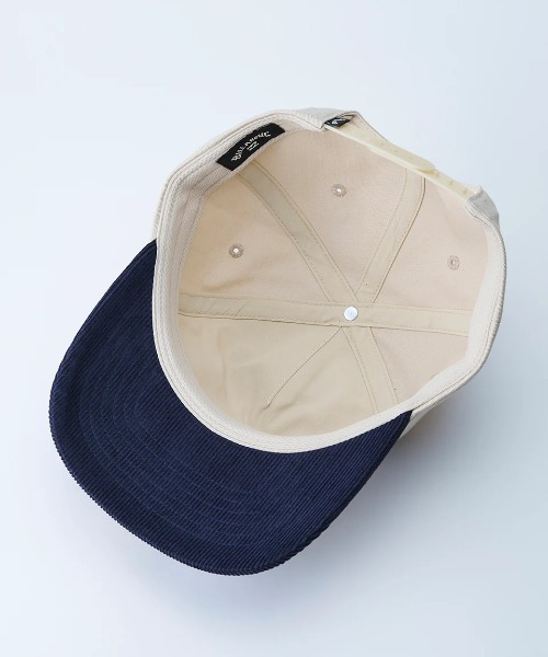 BILLABONG（ビラボン）の「BILLABONG メンズ BREAKDOWN SNAPBACK キャップ 【2025年夏モデル】/ビラボンワッペンロゴ帽子（キャップ・メンズ・ホワイト/ブルー系その他・FREE）」の7枚目の写真