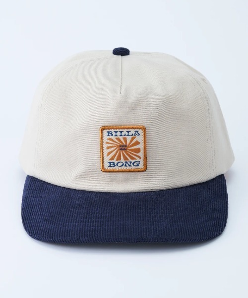 BILLABONG（ビラボン）の「BILLABONG メンズ BREAKDOWN SNAPBACK キャップ 【2025年夏モデル】/ビラボンワッペンロゴ帽子（キャップ・メンズ・ホワイト/ブルー系その他・FREE）」の10枚目の写真