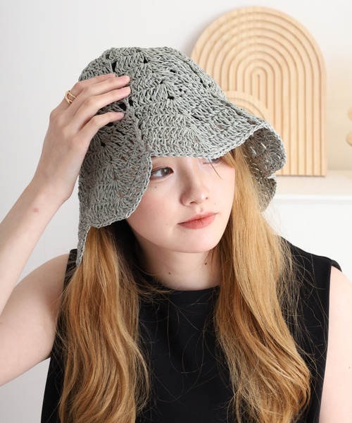 yoli チューリップハット　Charcoal gray yoli チューリップハットCharcoal gray