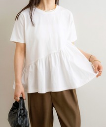 NOAHL（ノアル）の「【NOAHL】ティアード切り替えTシャツ（Tシャツ/カットソー）」