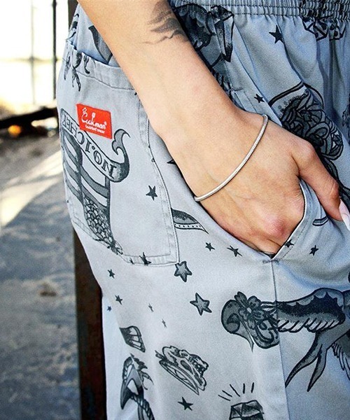 COOKMAN（クックマン）の「Cookman クックマン シェフ ショートパンツ ハーフパンツ イージーパンツ Old Tattoo Gray（その他パンツ・メンズ・グレー・MEDIUM/LARGE）」の12枚目の写真