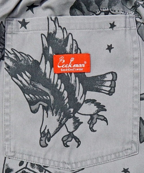 COOKMAN（クックマン）の「Cookman クックマン シェフ ショートパンツ ハーフパンツ イージーパンツ Old Tattoo Gray（その他パンツ・メンズ・グレー・MEDIUM/LARGE）」の7枚目の写真