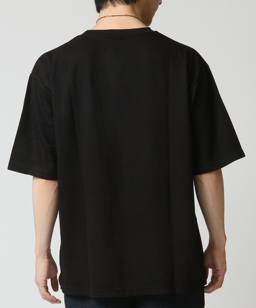 TopIsm(トップイズム)の「ワイドシルエット 吸汗速乾ストレッチ ポケット付き半袖無地Tシャツ(Tシャツ/カットソー・メンズ・ベージュ/ホワイト/カーキ/ブルー/ブラック/チャコール・LL/M/L)」の22枚目の写真