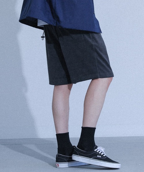 Champion（チャンピオン）の「【Champion】冷感パイルショートパンツ【セットアップ対応】（その他パンツ・メンズ・ブラウン/チャコール・M/L/XL）」の15枚目の写真