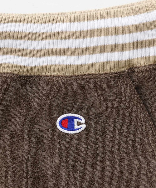 Champion（チャンピオン）の「【Champion】冷感パイルショートパンツ【セットアップ対応】（その他パンツ・メンズ・ブラウン/チャコール・M/L/XL）」の18枚目の写真