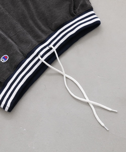 Champion（チャンピオン）の「【Champion】冷感パイルショートパンツ【セットアップ対応】（その他パンツ・メンズ・ブラウン/チャコール・M/L/XL）」の20枚目の写真