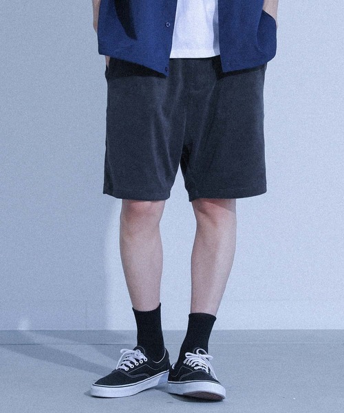 Champion（チャンピオン）の「【Champion】冷感パイルショートパンツ【セットアップ対応】（その他パンツ・メンズ・ブラウン/チャコール・M/L/XL）」の14枚目の写真