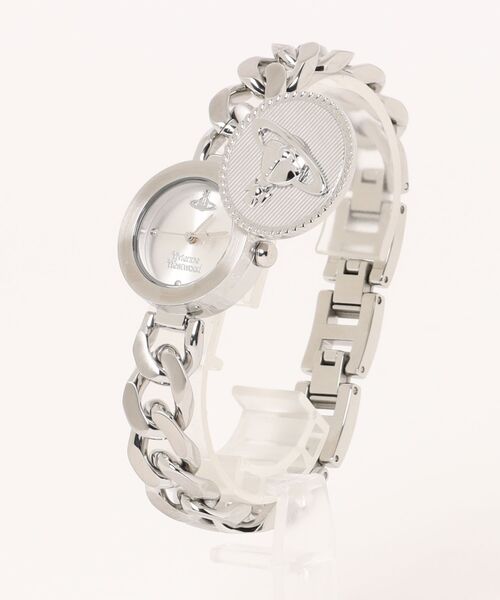 Vivienne Westwood（ヴィヴィアンウエストウッド）の「「Vivienne Westwood/ヴィヴィアン・ウエストウッド」オーブ ボタン - レディース シルバー ダイヤル & シルバー リンク チェーン ブレスレット（ブレスレット・レディース・シルバー・FREE）」の16枚目の写真