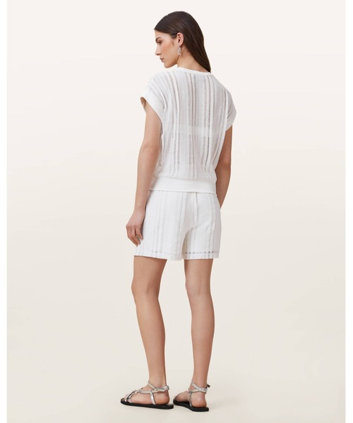 ALLSAINTS(オールセインツ)の「GIANA CROCHET SHORTS | GIANA クロシェ ショーツ(その他パンツ・レディース・ホワイト・XS/S/M/L)」の8枚目の写真
