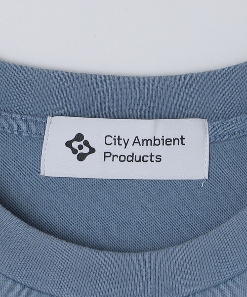 City Ambient Products(シティアンビエントプロダクツ)の「City Ambient Products: ソリッド フェード リラックス Tシャツ(Tシャツ/カットソー・メンズ・ブラック/ライトブルー/ベージュ系/ラベンダー・SMALL/MEDIUM/LARGE)」の13枚目の写真