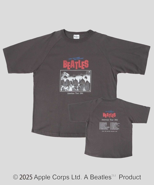 ザビートルズ THE BEATLES Tシャツ タグ付き バンT The Beatles tシャツ THE BEATLES ビートルズ 古着風 ラグラン