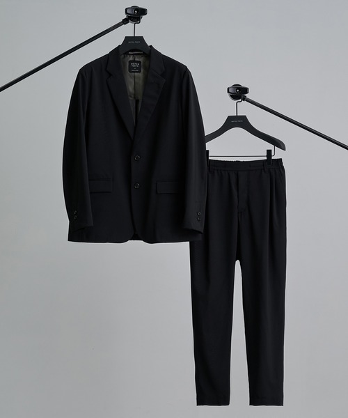 極美品 ユナイテッドトウキョウ スーツ セットアップ 紺 L相当 STUDIOUS × UNITED TOKYO】UT DOUBLE CLOTH 2B JACKET