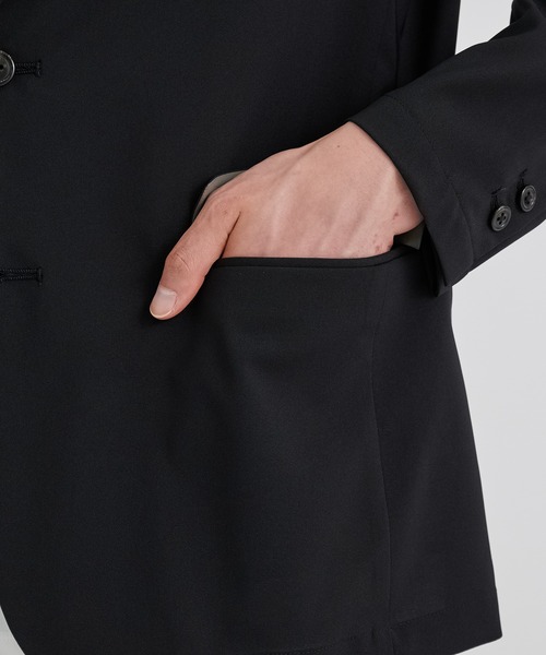 UNITED TOKYO（ユナイテッドトウキョウ）の「完売間近！【EC限定/SETUP販売 】　クイックドライ セットアップ ジャケット&パンツ　ノンアイロン｜ストレッチ｜吸水速乾｜洗濯機洗い可｜軽量｜（セットアップ・メンズ・ダークグレー/ネイビー/グレイッシュベージュ/ブラック・1/2/3）」の14枚目の写真