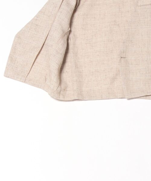 Bab（バブ）の「サマーツイードジャケット（ノーカラージャケット・レディース・ブラック/オフホワイト/ピンク/ベージュ・M）」の20枚目の写真