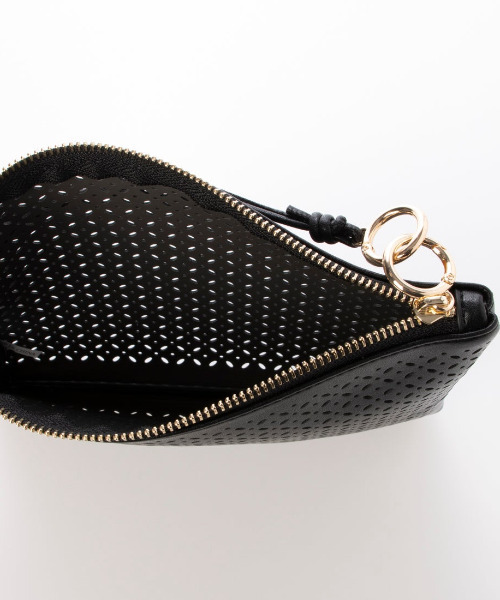 kakatoo（カカトゥ）の「カカトゥ kakatoo / パンチングトートバッグ（トートバッグ・レディース・ブラック/アイボリー/イエロー・FREE）」の22枚目の写真