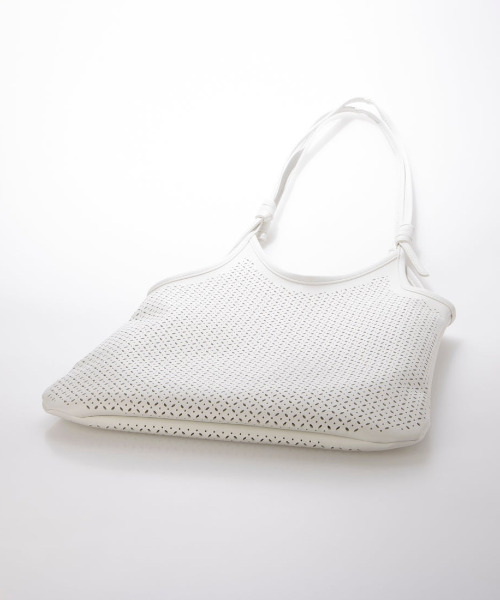 kakatoo（カカトゥ）の「カカトゥ kakatoo / パンチングトートバッグ（トートバッグ・レディース・ブラック/アイボリー/イエロー・FREE）」の13枚目の写真