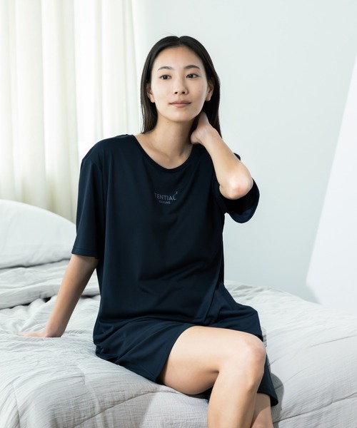 ルームウェア・パジャマ TENTAL BAKUNE Dry Short Sleeve T-Shirt L BAKUNE RECOVERY WEAR Mesh T-shirt / 長袖（旧モデル）（ルーム