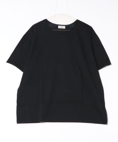 a.p.o.v.（エーピーオービー）の「a.p.o.v. カットオフUネックルーズTシャツ（Tシャツ/カットソー・メンズ・グレー/ブラック/チャコール/ホワイト・ONESIZE）」の9枚目の写真