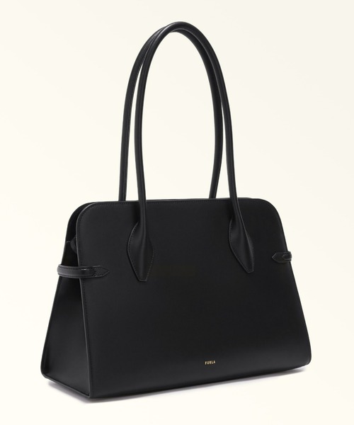 FURLA（フルラ）の「フルラ ゴッチャ ハンドバッグ L（トートバッグ・レディース・ブラック/ブラウン・ONE SIZE）」の3枚目の写真