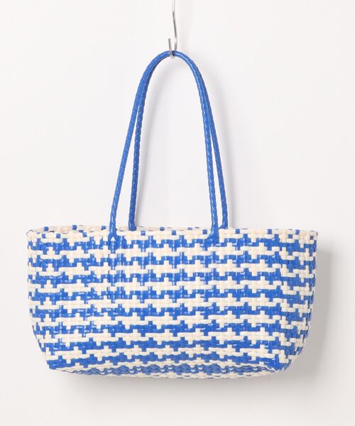 ammy.(エイミードット)の「【 ammy. / エイミードット 】 横長 メルカドバッグ / かごバッグ(かごバッグ・レディース・オレンジ系/ブルー系・FREE)」の13枚目の写真