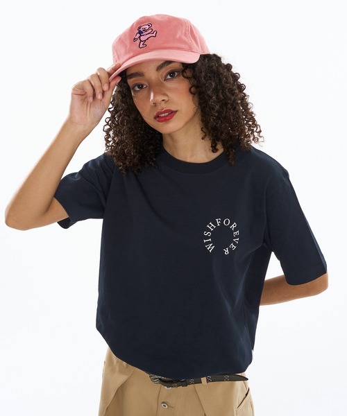 セール】DRAW CODE CIRCLE STITCH T / ドローコードサークル