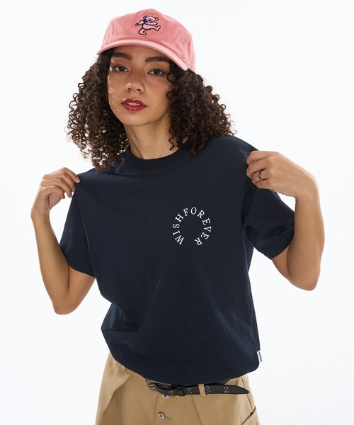 セール】DRAW CODE CIRCLE STITCH T / ドローコードサークル