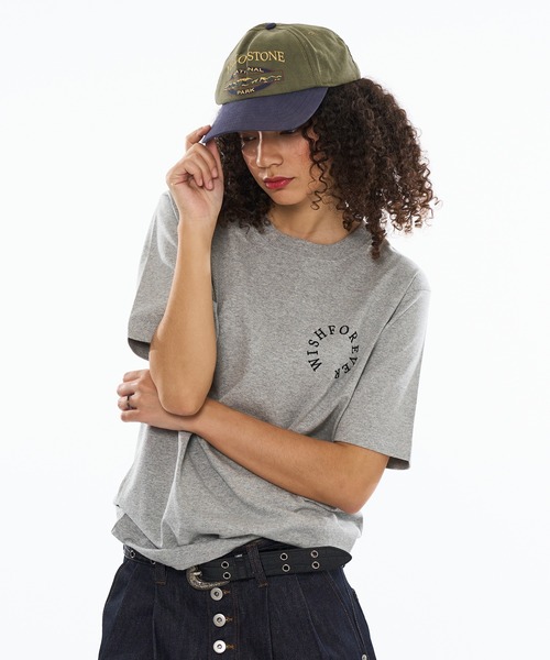 セール】DRAW CODE CIRCLE STITCH T / ドローコードサークル