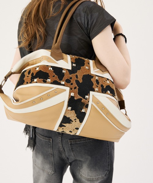FTW(エフティダブリュー)の「2way Union Jack Boston Bag(ボストンバッグ・メンズ・ブラック/ネイビー/ベージュ・FREE)」の12枚目の写真